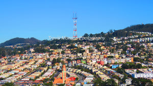 The El Rey Theatre and Sutro Tower