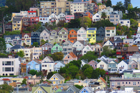 Colorful Houses of Noe Valley