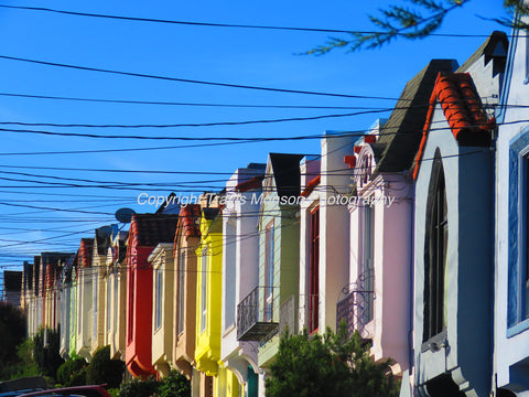 Colorful Houses of the Sunset District